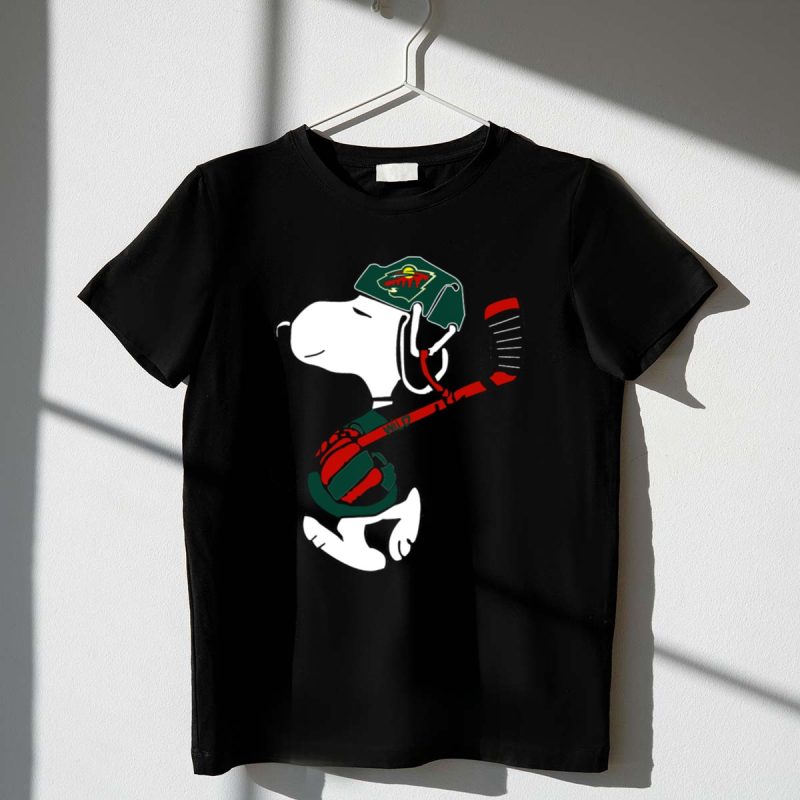 Minnesota Wild Snoopy Hockey 1 T Shirt.jpg