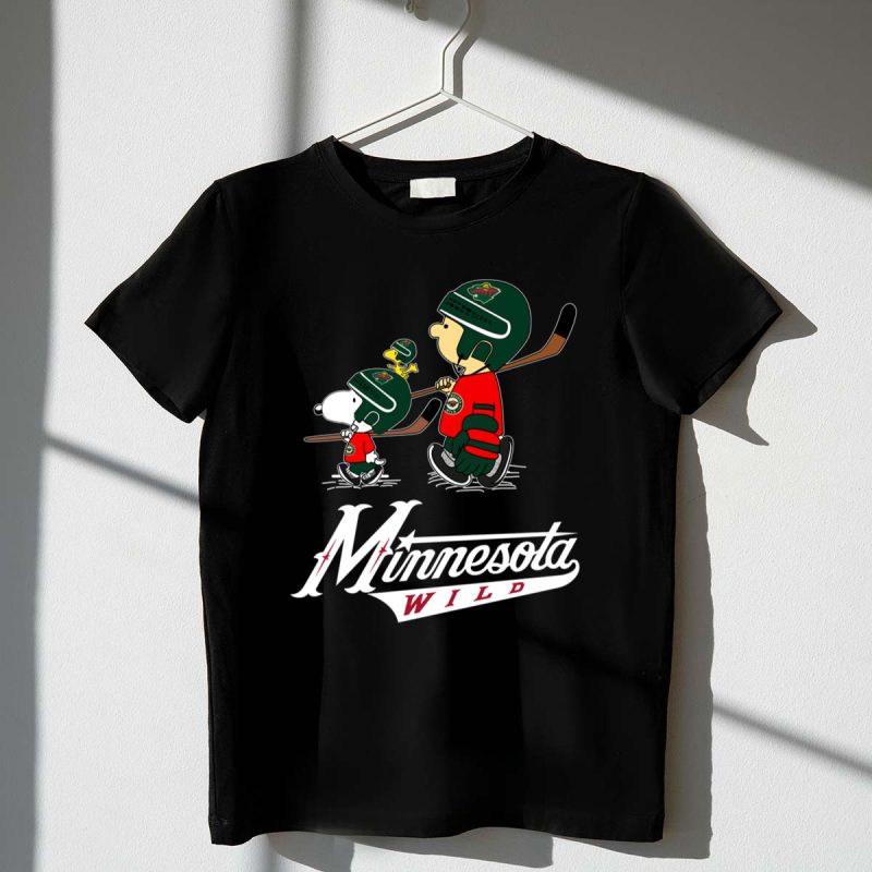 Minnesota Wild Snoopy Ready For An Ice Hockey Game 1 T Shirt.jpg