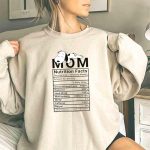 Mom Nutrition Facts Snoopy Mothers Day 3 Sweatshirt