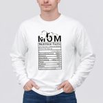 Mom Nutrition Facts Snoopy Mothers Day 4 Long Sleeves