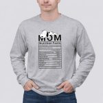 Mom Nutrition Facts Snoopy Mothers Day 6 Long Sleeves