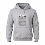 Mom Nutrition Facts Snoopy Mothers Day 8 Hoodie