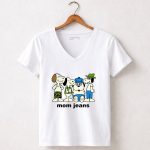 Momjeans Snoopy 5 Womens V Neck