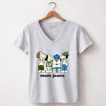 Momjeans Snoopy 7 Womens V Neck