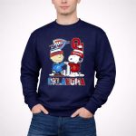 Mshup Charlie Brown And Snoopy Oklahoma City Sports Thunder and Sooners 3 Sweatshirt.jpg