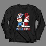 Mshup Charlie Brown And Snoopy Oklahoma City Sports Thunder and Sooners 4 Long Sleeves.jpg