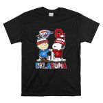 Mshup Charlie Brown And Snoopy Oklahoma City Sports Thunder and Sooners T Shirt 6.jpg