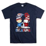 Mshup Charlie Brown And Snoopy Oklahoma City Sports Thunder and Sooners T Shirt 7.jpg