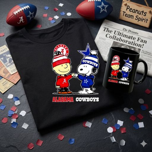Mug And Shirt Snoopy Sport Banner