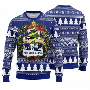 NY Giants Peanuts Snoopy Ugly Christmas Sweater 1.png