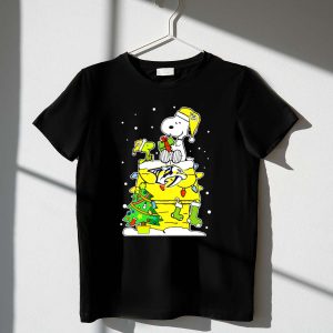 Nashville Predators Snoopy Christmas Celebration 1 T Shirt.jpg
