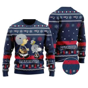New England Patriots Funny Charlie Brown Peanuts Snoopy Ugly Sweater 1.jpg