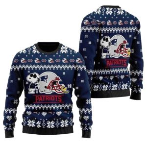 New England Patriots Snoopy Football Ugly Sweater 1.jpg