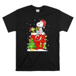 New Jersey Devils Christmas Snoopy and Woodstock Chimney Scene T Shirt 6.jpg