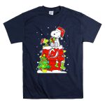 New Jersey Devils Christmas Snoopy and Woodstock Chimney Scene T Shirt 7.jpg