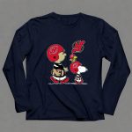 New Jersey Devils Snoopy and Woodstock Football Helmet 6 Long Sleeves.jpg