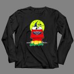 New Orleans Pelicans Snoopy Woodstock Halloween Moon Pumpkins 4 Long Sleeves