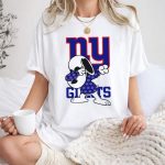 New York Giants Snoopy Dabbing ny Giants 1 T Shirt