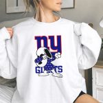New York Giants Snoopy Dabbing ny Giants 9 Sweatshirt