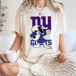 New York Giants Snoopy Dabbing ny Giants T Shirt 7