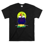 New York Giants Snoopy Halloween Pumpkin Moonbat T Shirt 6