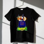 New York Giants Snoopy Halloween Witch Reading Football Pumpkin 1 T Shirt