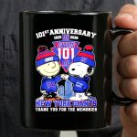 New York Giants outfit with Snoopy and Charlie Brown 101st anniversary 1925 2026 3 mug 1.jpg