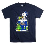 New York Islanders Snoopy And Woodstock Christmas Hockey Fans T Shirt 7.jpg