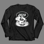 New York Jets Snoopy Football Helmet 4 Long Sleeves