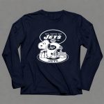 New York Jets Snoopy Football Helmet 6 Long Sleeves