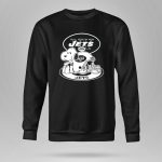 New York Jets Snoopy Football Helmet 9 Sweatshirt