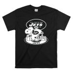 New York Jets Snoopy Football Helmet T Shirt 6