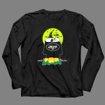 New York Jets Snoopy Halloween Pumpkin Moon House 4 Long Sleeves