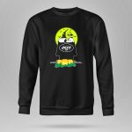 New York Jets Snoopy Halloween Pumpkin Moon House 9 Sweatshirt