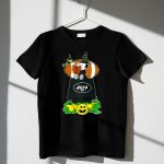 New York Jets Snoopy Halloween Reading Witch Pumpkin Football 1 T Shirt