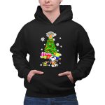 New York Knicks Snoopy Woodstock Christmas Tree Gifts Snowflakes 2 Hoodie