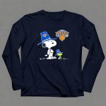 New York Knicks Snoopy and Woodstock Pilgrim Hats 6 Long Sleeves
