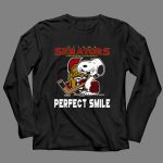 New York Rangers Snoopy Perfect Smile The Peanuts Movie Hockey 4 Long Sleeves.jpg