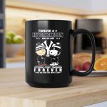 New York Yankees Fan Forever Peanuts Snoopy And Charlie Brown 2 mug.jpg