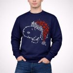 Nice For You Snoopy Christmas Santa Hat Sparkle 3 Sweatshirt 1.jpg