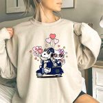 Notre Dame Fighting Irish Mashup Snoopy and Hello Kitty Valentine 3 Sweatshirt.jpg