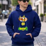 Notre Dame Fighting Irish Snoopy Halloween Pumpkin Scene With Football 8 Hoodie.jpg