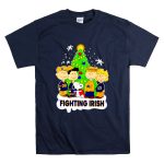 Notre Dame Fighting Irish Snoopy and the Peanuts Christmas T Shirt 7.jpg