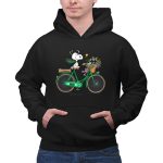 Notre Dame Fighting Irish Snoopy on Bicycle with Flowers and Woodstock 2 Hoodie.jpg