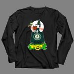 Oakland Athletics Halloween Snoopy And Woodstock Pumpkin Scene 4 Long Sleeves.jpg