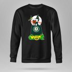 Oakland Athletics Halloween Snoopy And Woodstock Pumpkin Scene 9 Sweatshirt.jpg