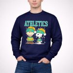 Oakland Athletics Snoopy Charlie Brown Christmas Baseball 3 Sweatshirt.jpg
