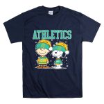 Oakland Athletics Snoopy Charlie Brown Christmas Baseball T Shirt 7.jpg