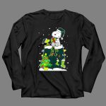 Oakland Athletics Snoopy Christmas Peanuts Holiday Gift Tree 4 Long Sleeves.jpg
