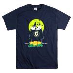 Oakland Athletics Snoopy Halloween Full Moon Pumpkin Patch T Shirt 7.jpg